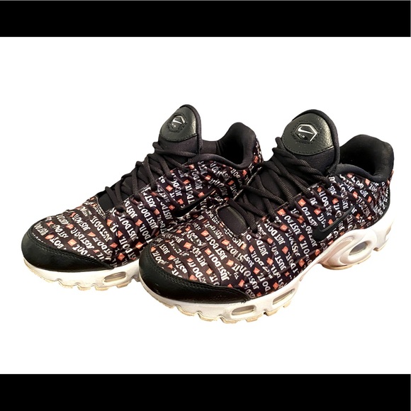 Nike Air Max Plus Just Do It 2018 - 862201-007 Women’s Size 8.5 - Picture 2 of 6